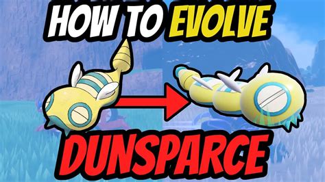 Pokémon Scarlet & Violet: How To Evolve Dunsparce。